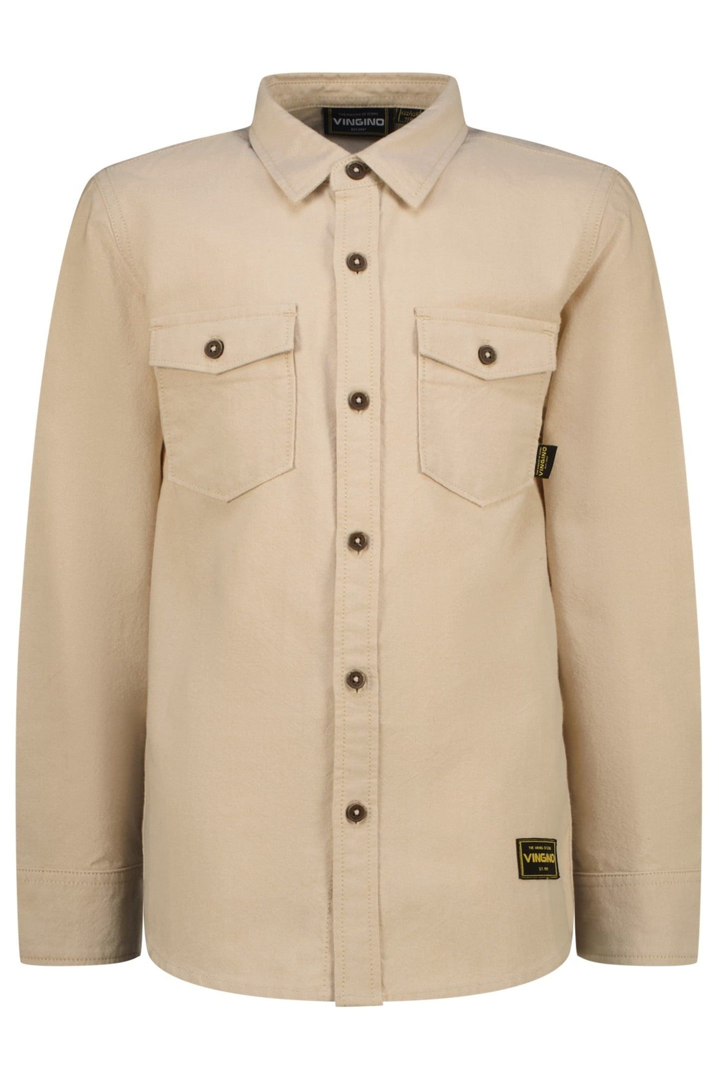 BOYS LINO SHIRT DUNE SAND 1