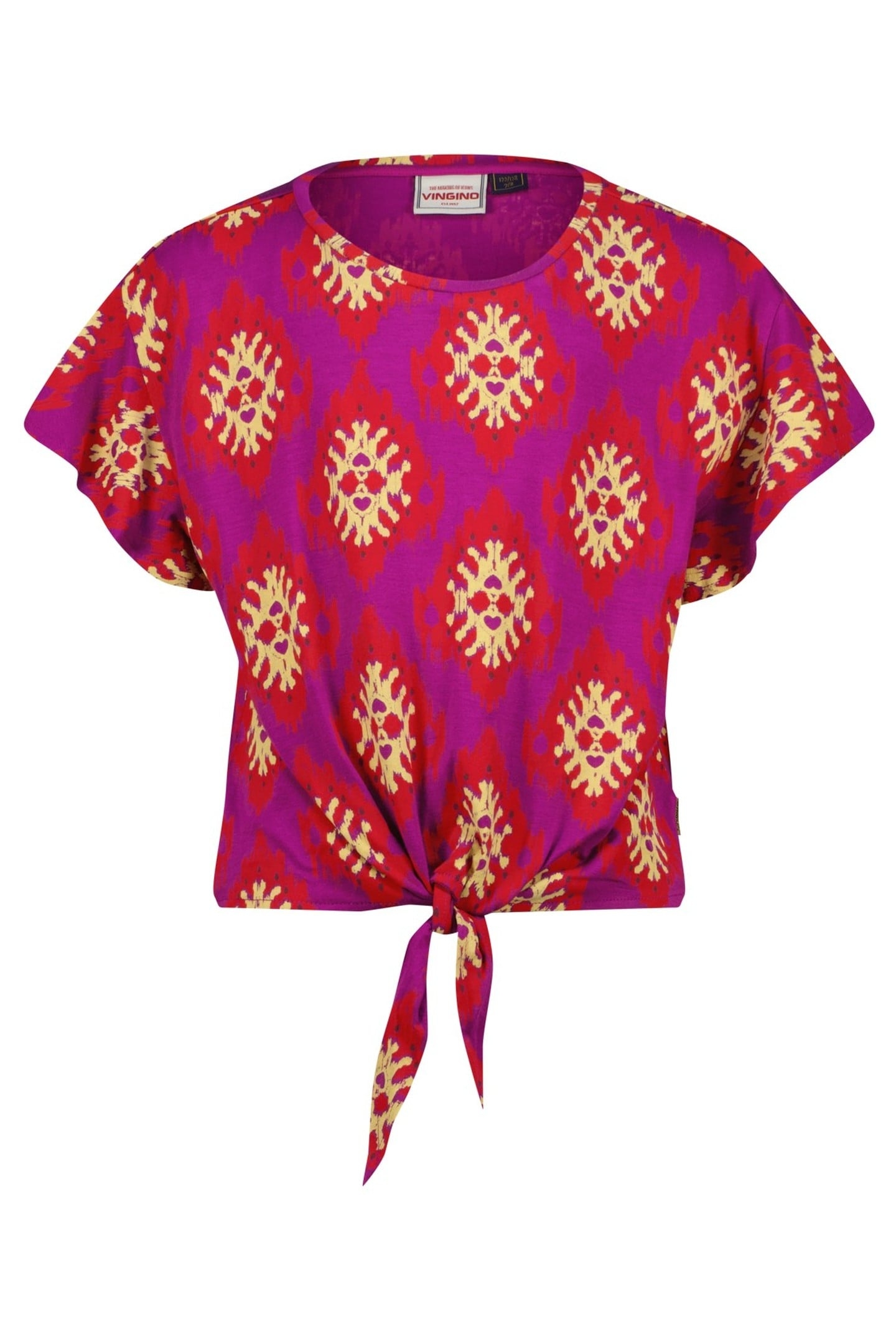 GIRLS HANNELORE T-SHIRT ASTER PINK 1