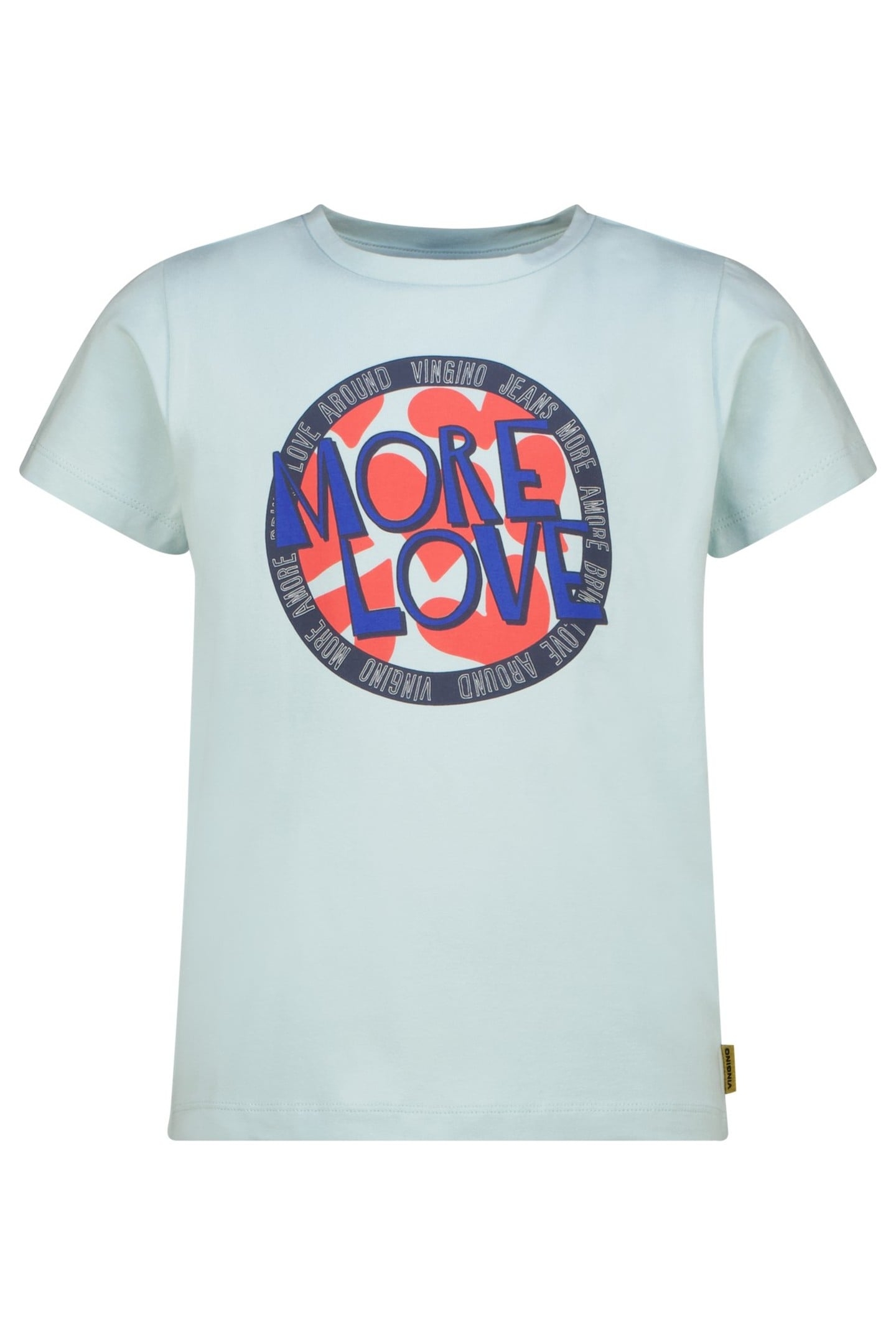 GIRLS HAMINE T-SHIRT POWDER BLUE 1