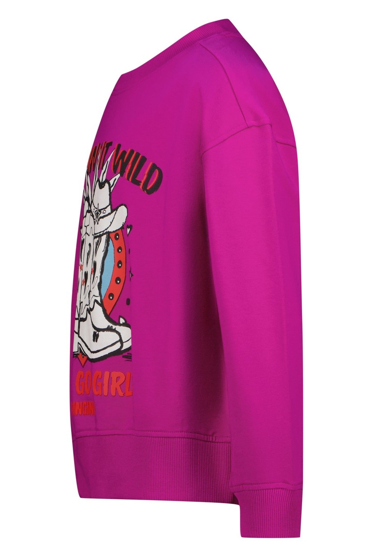 GIRLS NILANNE SWEATER ASTER PINK 3