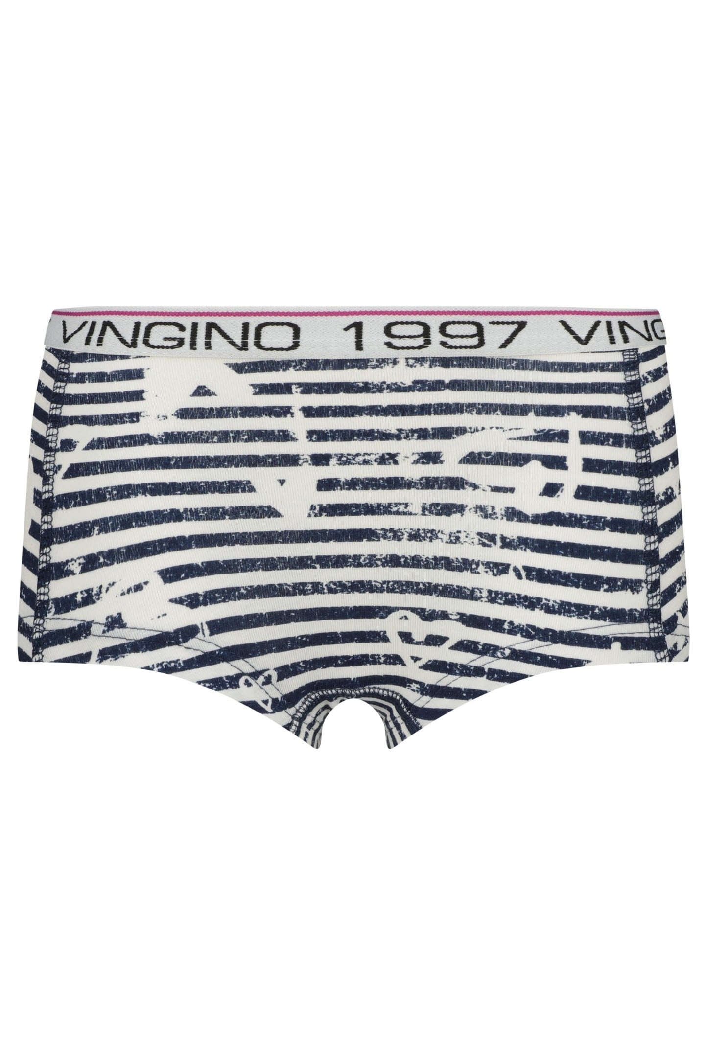 GIRLS G-SO26-5 STRIPE SINGLET SET UNDERWEAR SET DARK BLUE 5