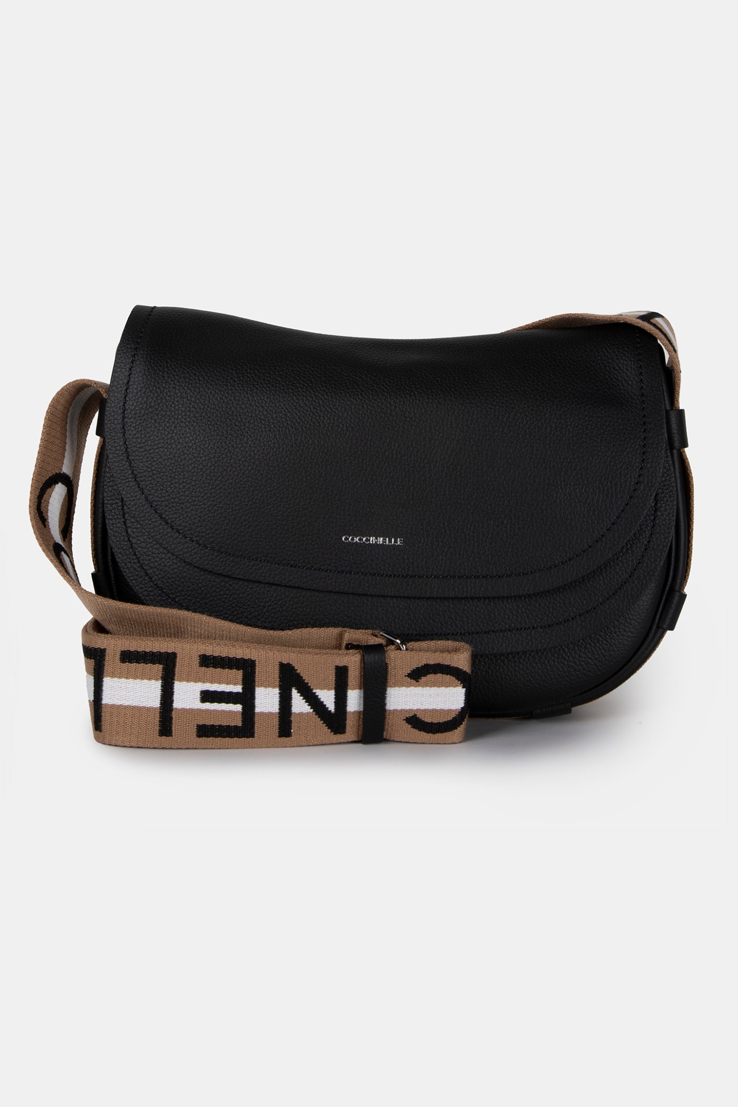 COCCINELLERAQUEL NOIR/CUIR 2