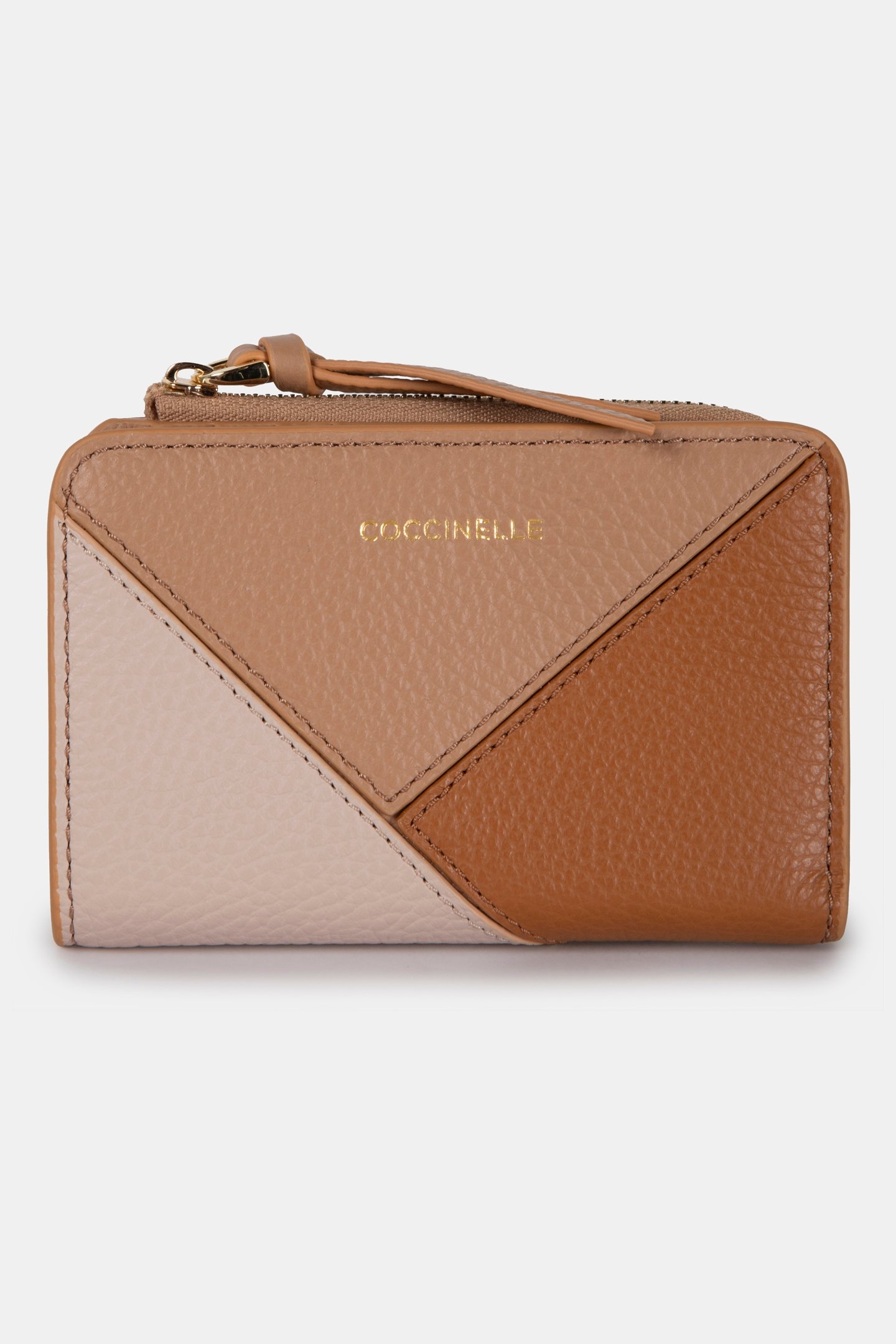 LEATHER WALLET IN COLOUR BLOCK 1