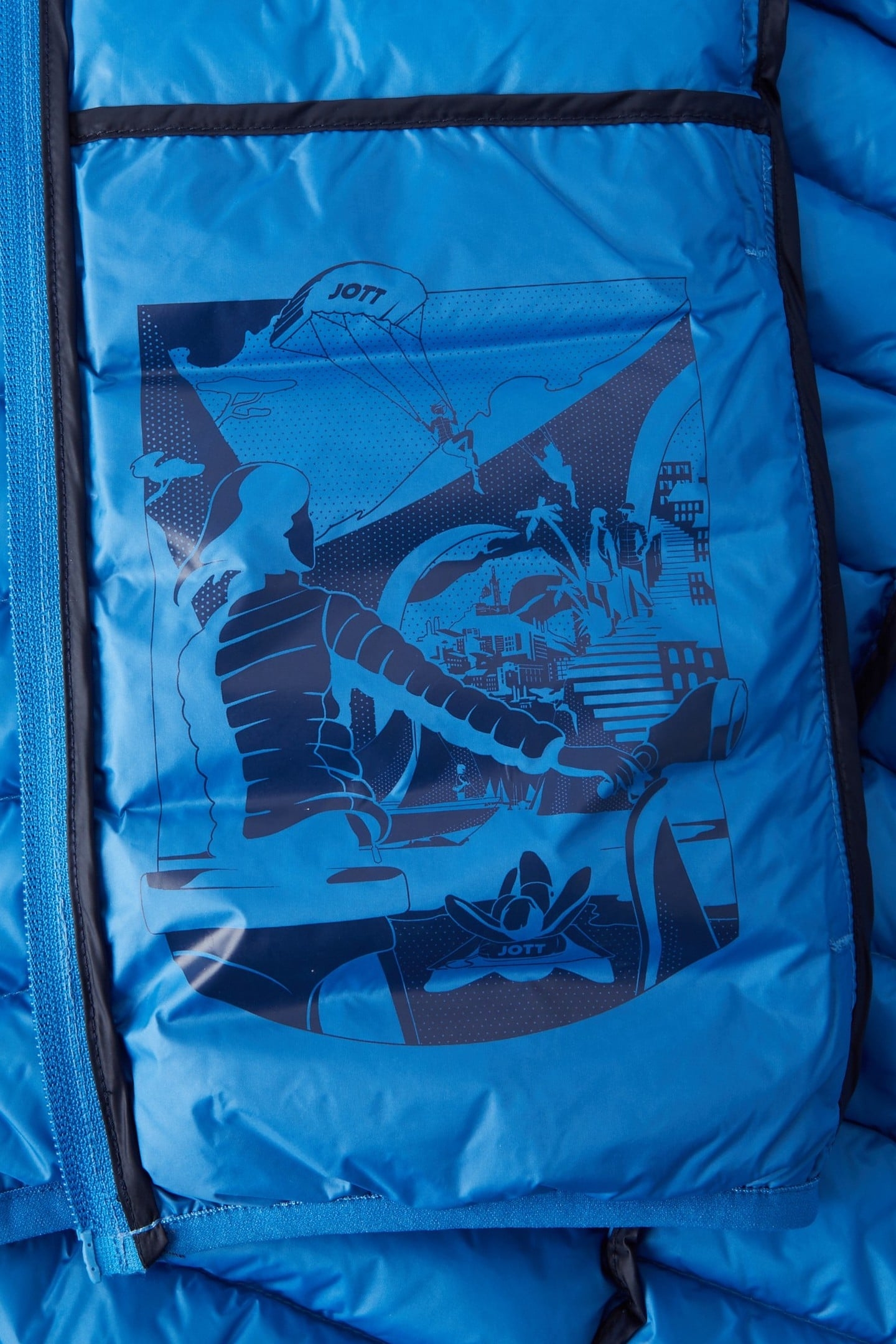 TOM DOWN JACKET AZURE 8