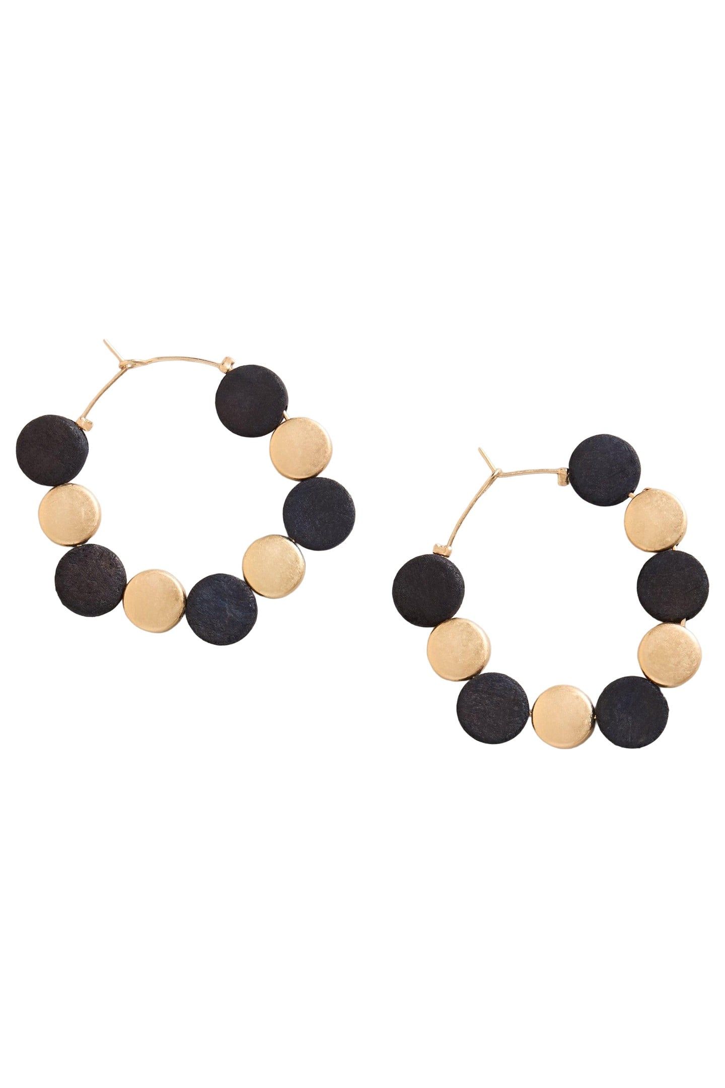 VERA CLUSTER EARRING BLACK MULTI 1