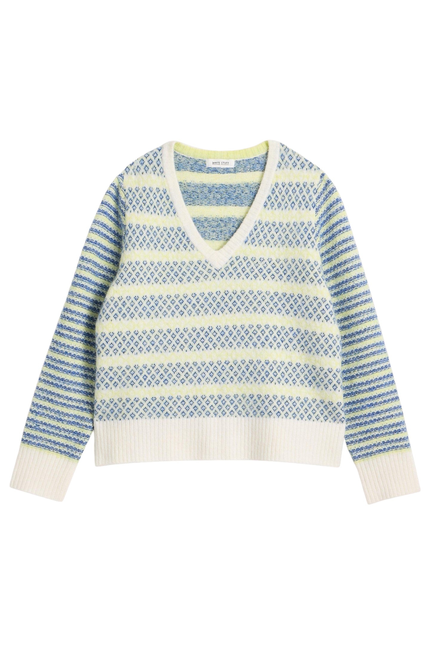 SAMMY STRIPE JUMPER BLUE MULTI 5