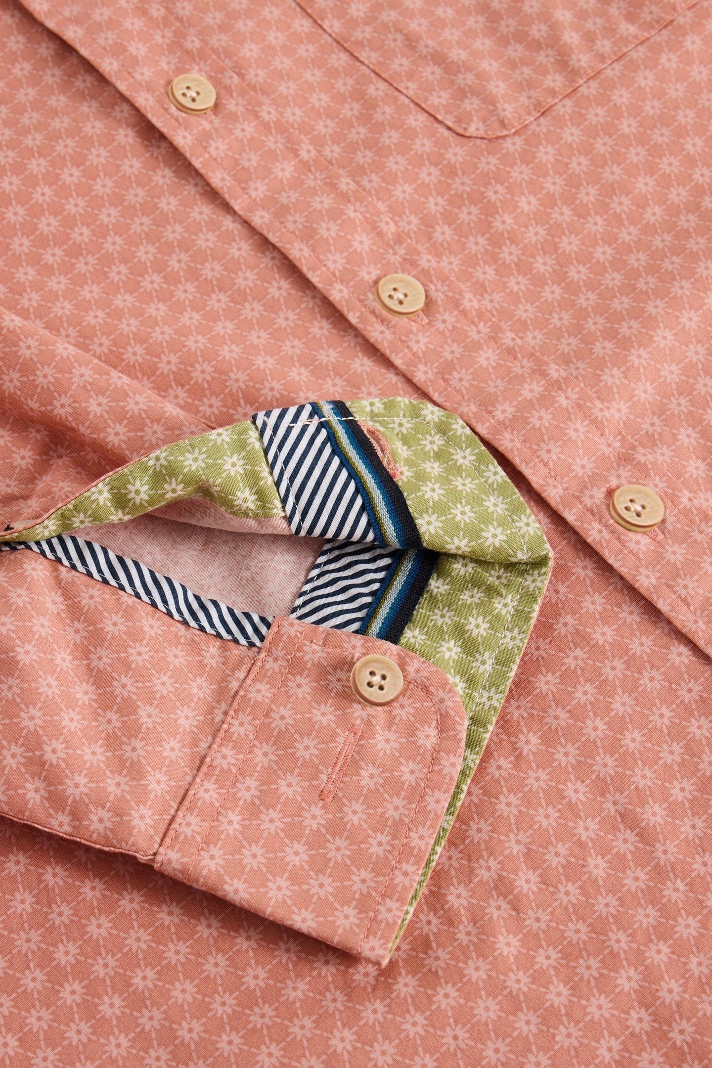 MINI FLOWER PRINTED SHIRT PINK PRINT 5