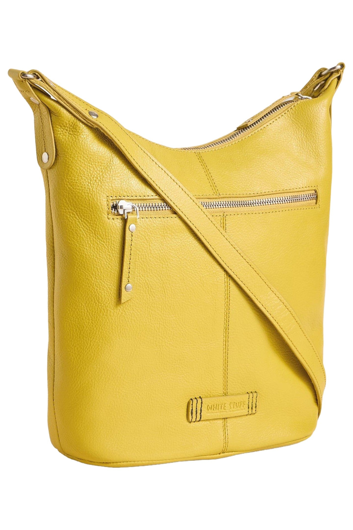 FERN LEATHER CROSSBODY MID CHARTREUSE 1