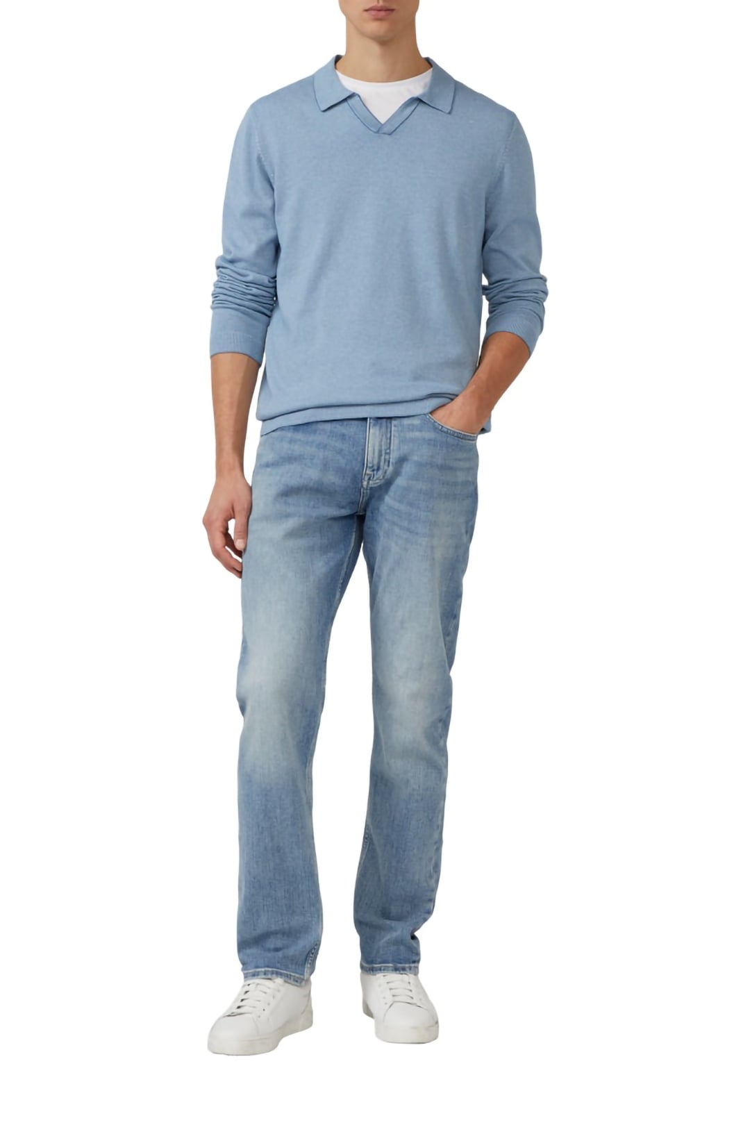 S.OLIVER PULLOVER BLUE 2