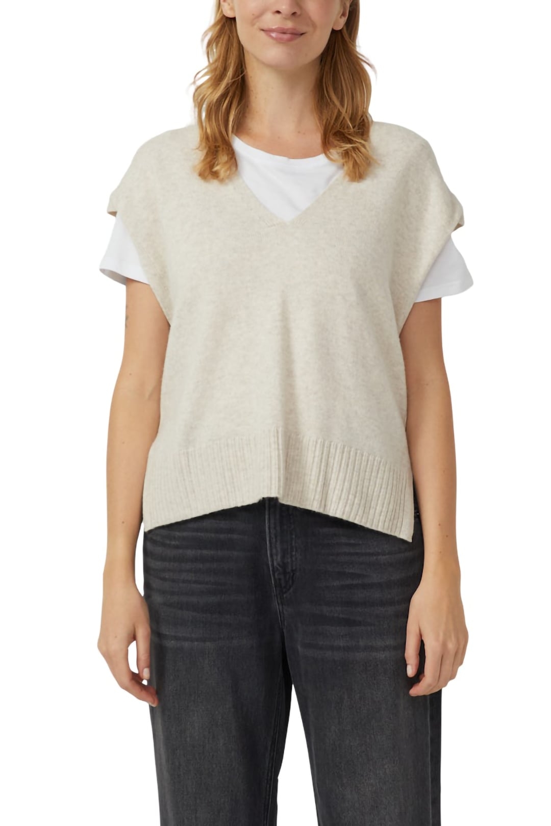 S.OLIVER PULLOVER BEIGE 1