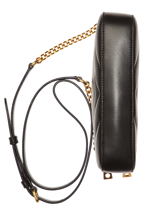 VIVIAN - DBL ZIP CROSSBODY BLACK/GOLD 5