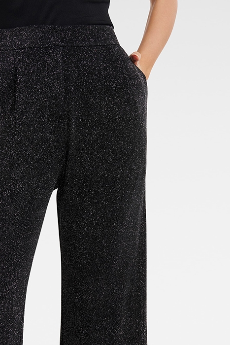 HARLOW GLITTER TAILORED PANT BLACK 5