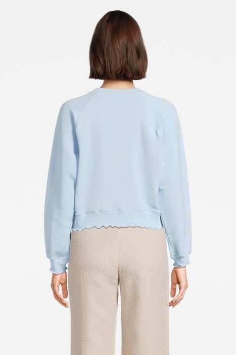 RAGLAN SWEATSHIRT LIGHT BLUE 2