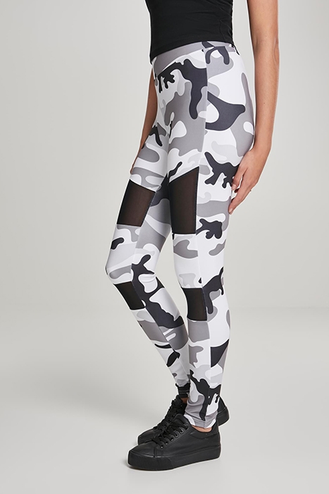 LADIES CAMO TECH MESH LEGGINGS SNOWCAMO 5