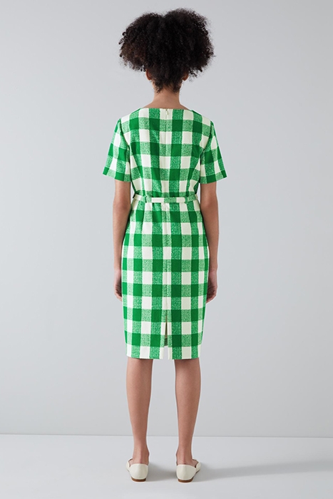 MAREN MIDI DRESS GREEN 2