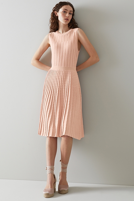 ANDREA MIDI DRESS PINK 1