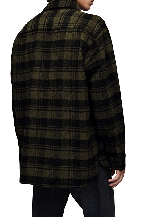 ASBURY LS SHIRT KHAKI GREEN 2