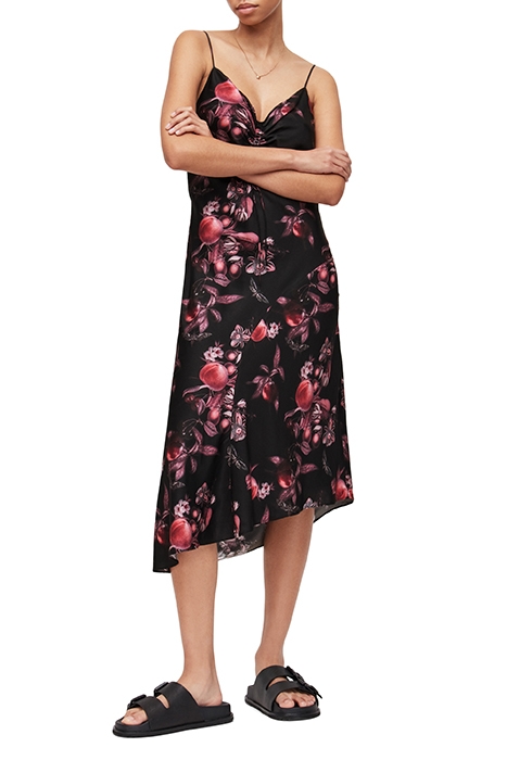 ALEXIA SOLEIL DRESS DARK CHERRY PINK 3