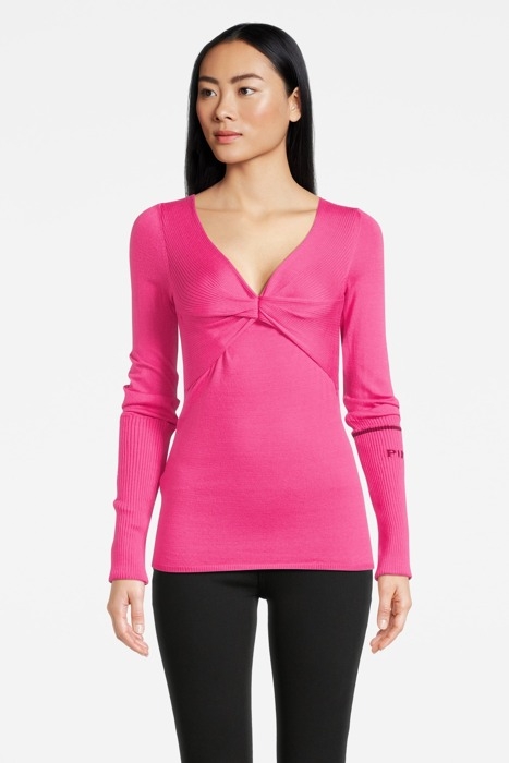 LATTINA MAGLIA VISCOSA STRETCH FUCHSIA 1