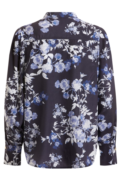 PETAL POSE YVONNE BLOUSE INDIGO 5