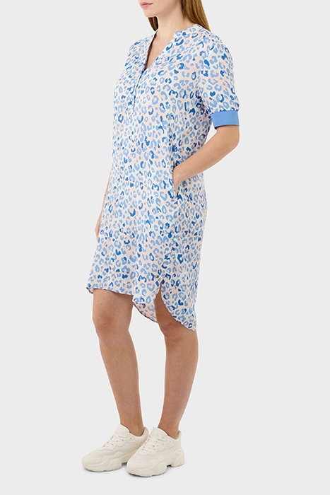 JURK MET ANIMALPRINT MAUVE CHALK 1