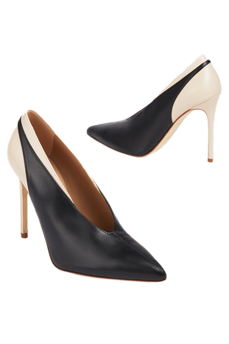 QUINNY PUMP BLACK/CREAM 5