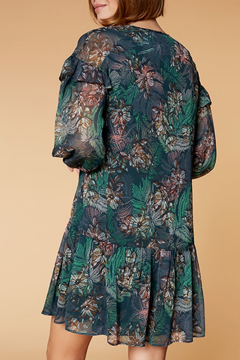 RILEY - EMERALD FLORAL PRINT MAXI DRESS 2