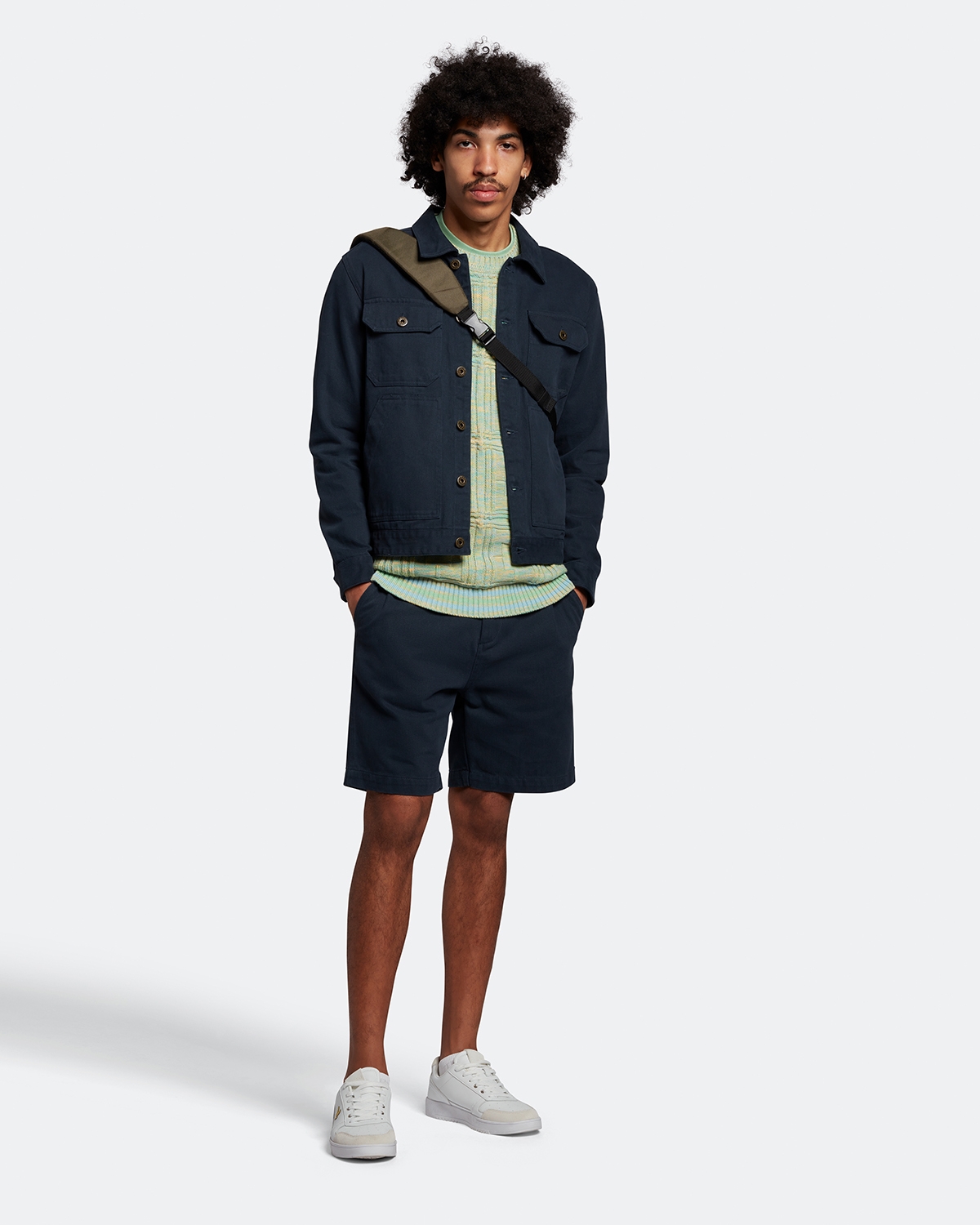 TRUCKER JACKET DARK NAVY 3