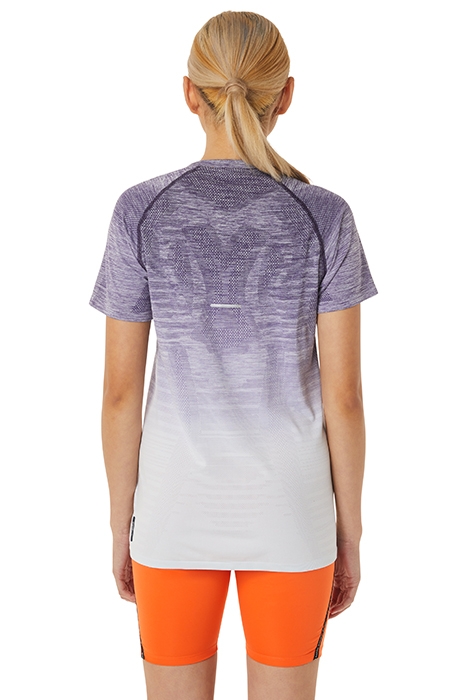 SEAMLESS SS TOP NIGHT SHADE/SOFT SKY 2