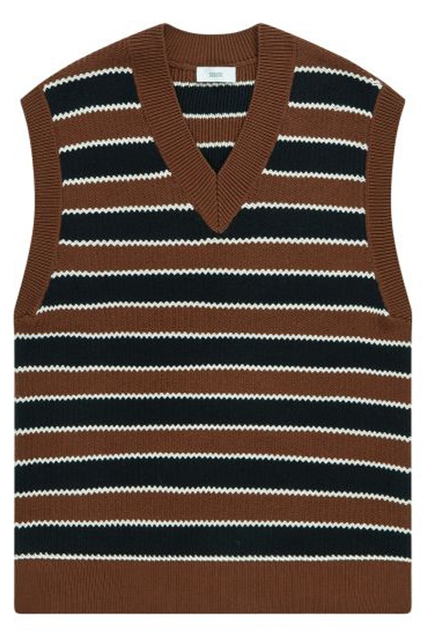 CLOSED MEN VEST TOP KNITS BRAZIL NUT BRAZIL NUT 5