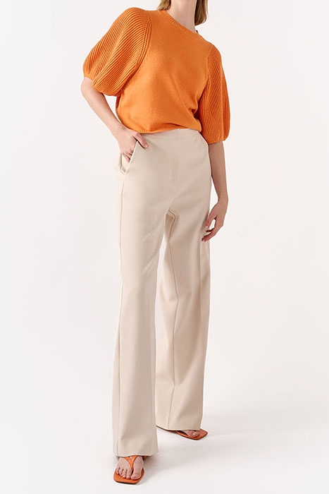 AICHA KNITTED PULL S/S HARVEST PUMPKIN 3