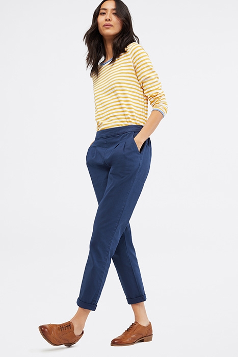 MAISON COTTON TROUSER BLUE 3