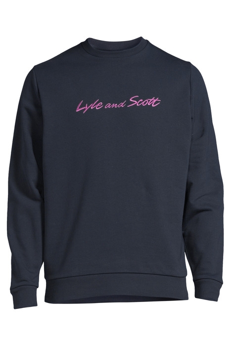 SCRIPT SWEATSHIRT DARK NAVY 4