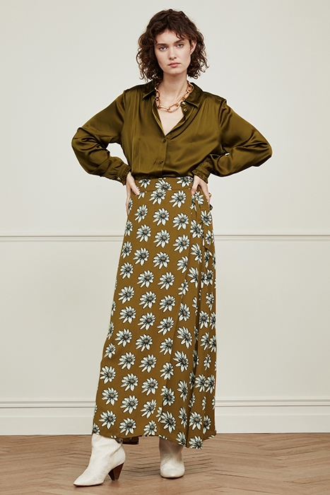 MIRA BOHO BLOUSE ODD OLIVE 4