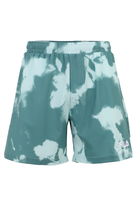 SAVONA AOP BEACH SHORTS BERYL GREEN FLORAL BATIC AOP 1