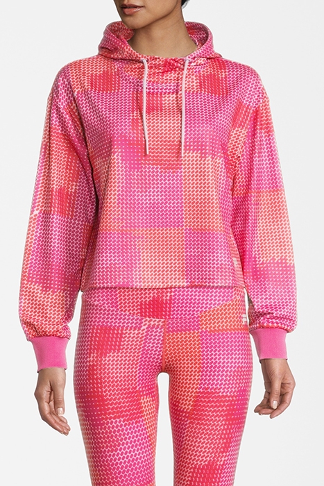 RIVES AOP CROPPED HOODY BITTERSWEET PILLS CAMO AOP 2