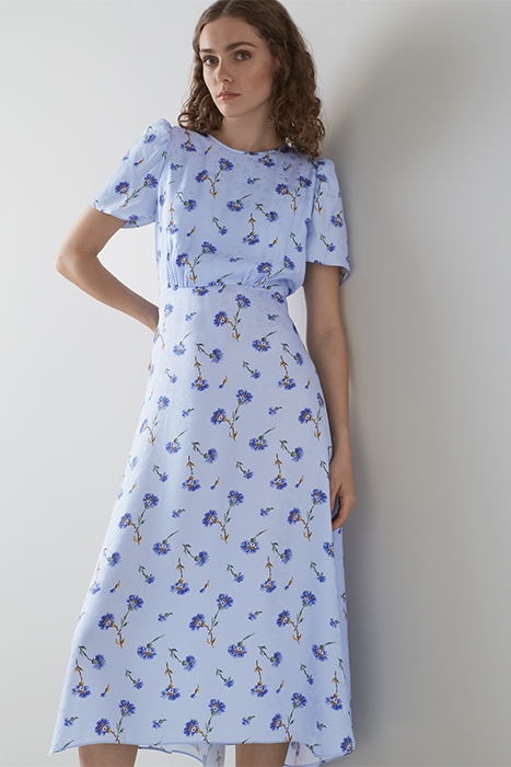 BOYD MIDI DRESS BLUE MULTICOLOR 3