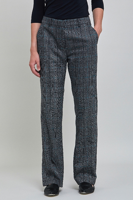 ISLA CHARCOAL CHECK PANT 2