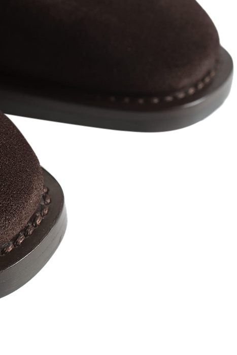 DARK BROWN BUCKLE BOOT 3