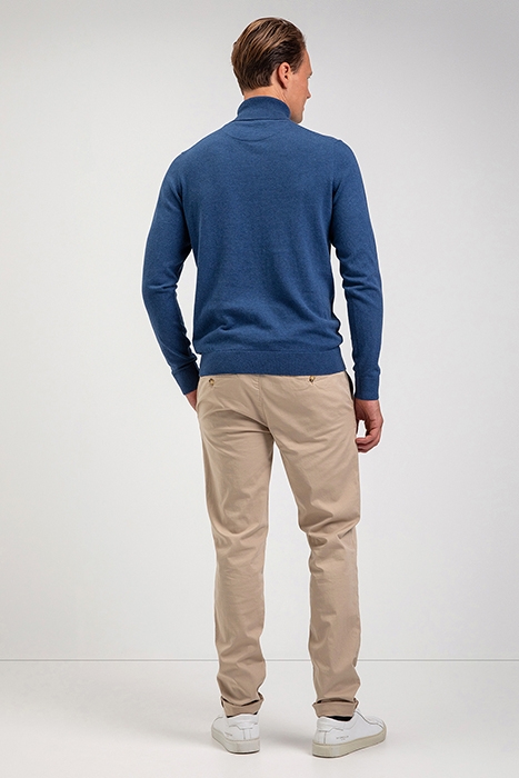ROLL NECK SWEATER MARINE 4
