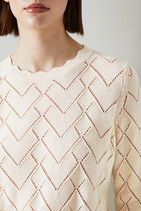 PRIM KNITTED SWEATER CREAM 3