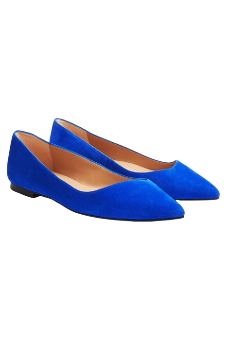 CORAL BALLERINA SHOES BLUE 2