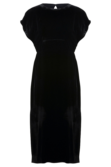 SHIV BLACK VELVET DRESS 1