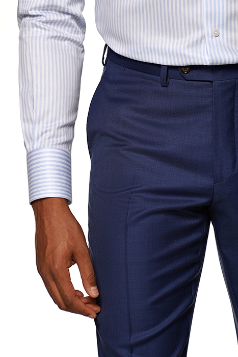 MID BLUE BRESCIA SUIT TROUSERS 2