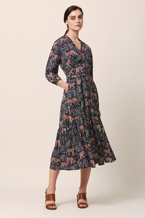 BEVERLEY TIGER PRINT DRESS 4