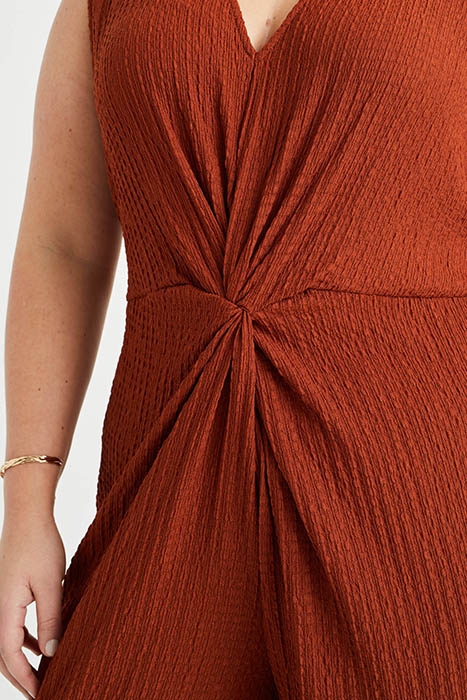 JUMPSUIT CINNAMON BROWN 4