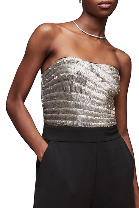CARO SEQUIN JUMPSUIT BLACK 4