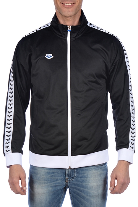 TEAM JACKET OVERSIZE BLACK WHITE BLACK 4