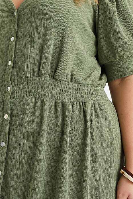 DRESS MIDI MOSS GREEN 6