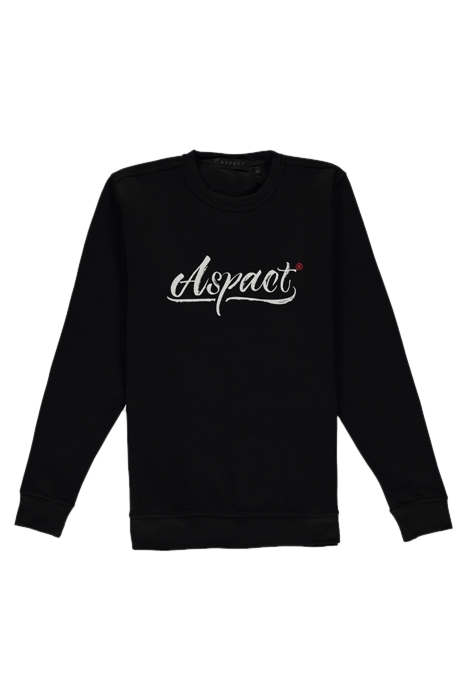 AUSTIN CREWNECK BLACK 1